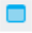 An icon showing a rectangular shape, resembling a window.