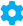 Blue cog.
