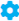 Blue cog.