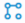 Icon showing four connected nodes forming a square.