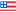 Flag of the United States with red and white stripes and a blue field containing white stars.